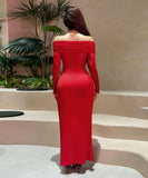 Sultry Off Shoulder Dress Net Dress With Openwork In Black