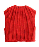 Classic Pocketless Short Sleeve Cardigan Casual Jacket