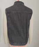 Denim Vest Jacket Loose Fit Unisex Casual Fashion Style