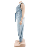 Western Denim Jumpsuit