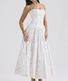 Chic Floral Halter Dress for Effortless Summer Style