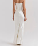 Breast Top Fish Bone Sexy Slim-Fit Fishtail Dress in Style