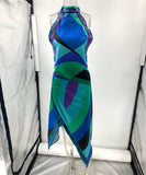 Classic Relaxed Two Piece Skirt Set With Exposed Back