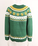 Relaxed Classic Christmas Round Neck Sweater For Women