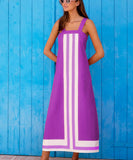 Vivid Beach Vacation Halter Dress in Multiple Colors
