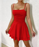Sexy Strapless Racerback Off Shoulder Dress for Effortless Style