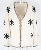 Classic One Shoulder Flower Coat For All Occasions