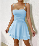 Sexy Strapless Racerback Off Shoulder Dress for Effortless Style