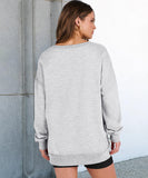 Striped V-Neck Loose Sports Shirt Hoodie For Women Relaxed Fit Moisture-Wicking Everyday