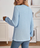 Casual Button-Down Long-Sleeve T-Shirt Soft Everyday Comfort