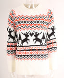 Classic Relaxed Fit Christmas Cozy Pullover Sweater