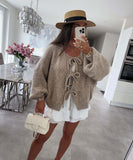 Versatile Solid Color Long Sleeve Cardigan