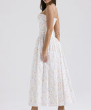 Chic Floral Halter Dress for Effortless Summer Style