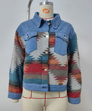 Relaxed Multi Color Jacket Classic Fit Casual Everyday Wear