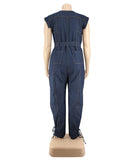 Western Denim Jumpsuit
