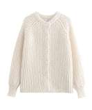 Classic Slim-Fit Cardigan Coat For Women Long-Sleeve