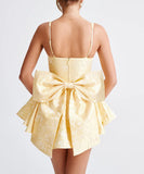 Elegant Strappy Evening Dress with Bowknot in Multiple Colors