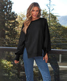 Round-Neck Sports Shirt With Hood Breathable Moisture-Wicking All-Season Comfort