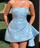 Elegant Plunging Evening Gown Dress for Women in Various Colors