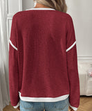 Artist's Palette Round-Neck Knit Top