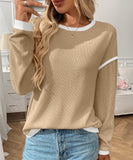 Artist's Palette Round-Neck Knit Top