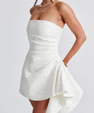 Elegant Plunging Evening Gown Dress for Women in Various Colors