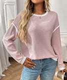 Artist's Palette Round-Neck Knit Top