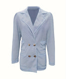 Casual Long-Sleeved Jacket Coat Versatile Effortless Style