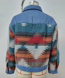 Relaxed Multi Color Jacket Classic Fit Casual Everyday Wear