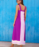 Vivid Beach Vacation Halter Dress in Multiple Colors
