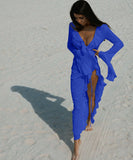 Lace Open Cardigan Cover-Up for Beach Bikini Sun Protection