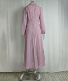 Slim-Fit Strappy Solid Color Blouse Dress For All Occasions