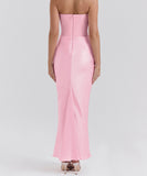 Breast Top Fish Bone Sexy Slim-Fit Fishtail Dress in Style