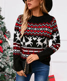 Classic Relaxed Fit Christmas Cozy Pullover Sweater