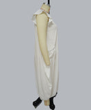 Plus-Size Loose Dress Double-Pocket Relaxed Fit Casual