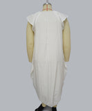 Plus-Size Loose Dress Double-Pocket Relaxed Fit Casual