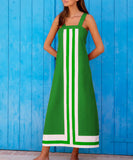 Vivid Beach Vacation Halter Dress in Multiple Colors