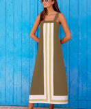 Vivid Beach Vacation Halter Dress in Multiple Colors