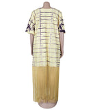 Vibrant Casual Fringed Dress for Effortless Summer Style