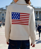 Printed Cardigan Casual Long Sleeve Sweater Everyday Comfort All Day Wear Essentials