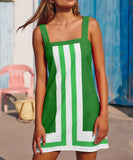 Vivid Beach Vacation Halter Dress in Multiple Colors