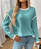 Artist's Palette Round-Neck Knit Top