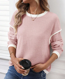 Artist's Palette Round-Neck Knit Top