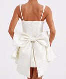 Elegant Strappy Evening Dress with Bowknot in Multiple Colors