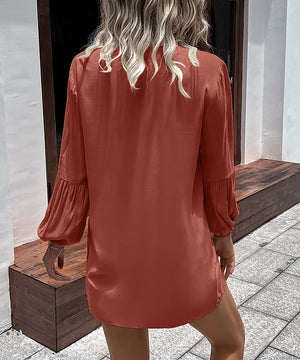 Chic Relaxed Fit Single Breasted Shirt