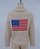 Printed Cardigan Casual Long Sleeve Sweater Everyday Comfort All Day Wear Essentials