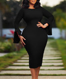 Fashionable Shirt With Flared Skirt Dress Long Sleeve Available In White Yellow Red Black