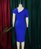 High-Waisted Button-Down Pencil Skirt with Elegant Beaded Detail