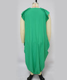 Plus-Size Loose Dress Double-Pocket Relaxed Fit Casual