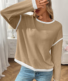 Artist's Palette Round-Neck Knit Top